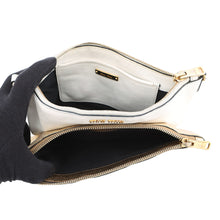 将图像加载到图库查看器中，MIUMIU ChainShoulder Bag White/Gold Leather
