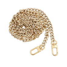 将图像加载到图库查看器中，MIUMIU ChainShoulder Bag White/Gold Leather
