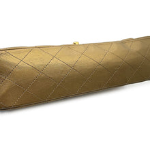 将图像加载到图库查看器中，CHANEL Matelasse Egyptian Bag Charm Chain Shoulder Bag GoldA01112 Lambskin Size 25
