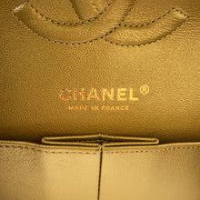 将图像加载到图库查看器中，CHANEL Matelasse Egyptian Bag Charm Chain Shoulder Bag GoldA01112 Lambskin Size 25
