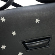 Load image into Gallery viewer, LOEWE Barcelona Stars Shoulder Bag Black302.30EM15 Leather
