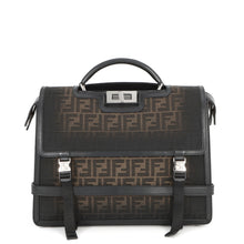 Load image into Gallery viewer, FENDI Peekaboo I See You Gradation Zucca Khaki/Black7VA599 Canvas Leather
