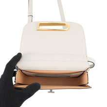 Load image into Gallery viewer, Delvaux Lango Shoulder Bag GrayAA0596BKN040JDG Leather Size Small
