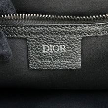 将图像加载到图库查看器中，Dior Oblique Saddle Tote Bag Navy/Beige1ADSH176YKS_05EU Canvas Leather
