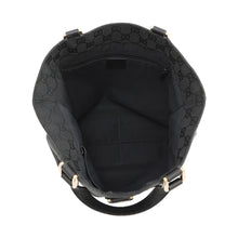 将图像加载到图库查看器中，GUCCI Abbey Tote Bag Black130739 213317 Leather
