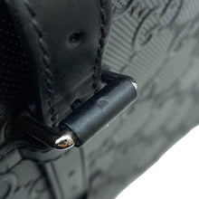 Load image into Gallery viewer, GUCCI GG embossed Tote Bag Black625774 527066 Leather
