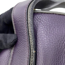 Load image into Gallery viewer, LOEWE Calle Shoulder Bag Purple317.75.A27 Leather
