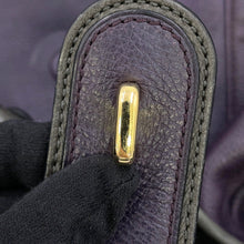 Load image into Gallery viewer, LOEWE Calle Shoulder Bag Purple317.75.A27 Leather
