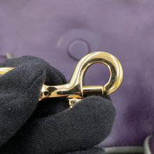 Load image into Gallery viewer, LOEWE Calle Shoulder Bag Purple317.75.A27 Leather
