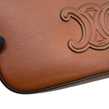 Load image into Gallery viewer, CELINE Cuir Triomphe Shoulder Bag Brown10J583DR8 Leather
