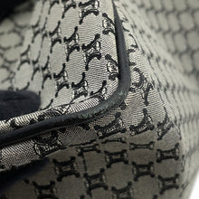 Load image into Gallery viewer, CELINE Macadam boogie bag Black/Gray134022 Canvas Leather
