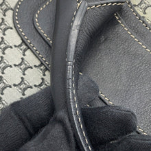 Load image into Gallery viewer, CELINE Macadam boogie bag Black/Gray134022 Canvas Leather
