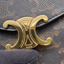 Load image into Gallery viewer, CELINE Triomphe Phone Pouch Tan10K682DS3.04LU PVC
