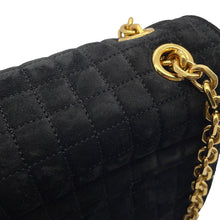 Load image into Gallery viewer, CELINE CMedium Shoulder Bag Black187253BJI.38NO suede
