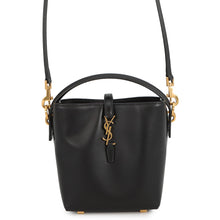 Load image into Gallery viewer, SAINT LAURENT PARIS LE 37 2way Handbag Black7658702R20W1000 Calf Leather Size Mini
