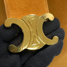 Load image into Gallery viewer, CELINE Louise 2-way Bag Cigarette/Cream116613GFT.18CM Suede Shearling Size Medium
