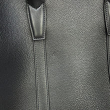将图像加载到图库查看器中，CELINE Cabas Marrake 2-way Bag Black116273FGA.38SI Sapuru Calf Leather Size Medium
