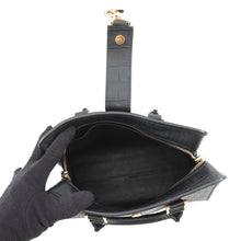 Load image into Gallery viewer, SAINT LAURENT PARIS Baby Kabas 2way Bag Black568853 Croco embossed leather
