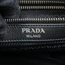 将图像加载到图库查看器中，PRADA Vitello Phoenix Shoulder Bag Black1BE057_2E8K_F0002 Leather
