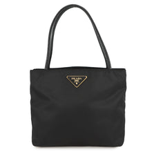 Load image into Gallery viewer, PRADA Logo Tote Bag BlackBR3855 Nylon
