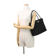 Load image into Gallery viewer, PRADA Logo Tote Bag BlackBR3855 Nylon

