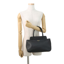 Load image into Gallery viewer, PRADA Logo Handbag Black1BG533_2CYS_F0002_V_OOO Soft Grain Leather Size Medium
