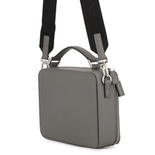 Load image into Gallery viewer, PRADA Brique 2way Shoulder Bag Gray1VH069_9Z2_F0K44 Saffiano LeatherLeather
