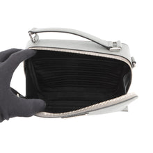 Load image into Gallery viewer, PRADA Brique 2way Shoulder Bag Gray1VH069_9Z2_F0K44 Saffiano LeatherLeather
