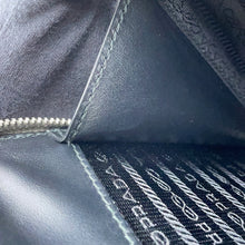 Load image into Gallery viewer, PRADA Brique 2way Shoulder Bag Gray1VH069_9Z2_F0K44 Saffiano LeatherLeather
