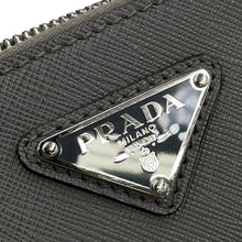 Load image into Gallery viewer, PRADA Brique 2way Shoulder Bag Gray1VH069_9Z2_F0K44 Saffiano LeatherLeather
