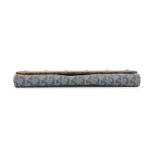 将图像加载到图库查看器中，GOYARD Monte Carlo Clutch Bag Gray PVC Leather
