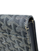 Load image into Gallery viewer, GOYARD Monte Carlo Clutch Bag Gray PVC Leather
