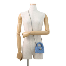 Load image into Gallery viewer, CHANEL Matelasse ChainClutch BlueAP3435 Leather
