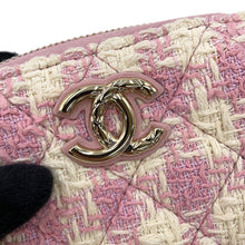 Load image into Gallery viewer, CHANEL Matelasse Chain Shoulder Bag PinkCD0187-B18564-NN370 Tweed
