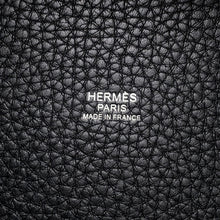 Load image into Gallery viewer, HERMES Picotin Lock Black Taurillon Clemence Size MM
