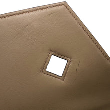 Load image into Gallery viewer, HERMES Envelope Shoulder Bag Gold Chevre Myzore Goatskin

