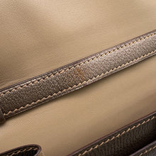 Load image into Gallery viewer, HERMES Envelope Shoulder Bag Gold Chevre Myzore Goatskin
