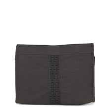 Load image into Gallery viewer, HERMES Her Line Clutch Bag Gray Canvas

