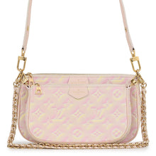 Load image into Gallery viewer, LOUIS VUITTON Murty Pochette Accessoires Pink/YellowM46093 Monogram Empreinte Leather
