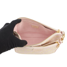 Load image into Gallery viewer, LOUIS VUITTON Murty Pochette Accessoires Pink/YellowM46093 Monogram Empreinte Leather
