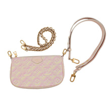 Load image into Gallery viewer, LOUIS VUITTON Murty Pochette Accessoires Pink/YellowM46093 Monogram Empreinte Leather
