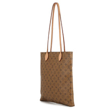 将图像加载到图库查看器中，LOUIS VUITTON Carry it Noir/BrownM45198 Monogram Reverse Canvas Video Print
