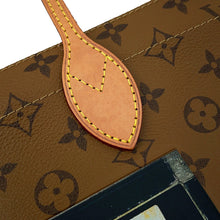 将图像加载到图库查看器中，LOUIS VUITTON Carry it Noir/BrownM45198 Monogram Reverse Canvas Video Print
