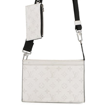 Load image into Gallery viewer, LOUIS VUITTON Gaston Wearable Wallet Taigarama Optical WhiteM30935 Monogram Taiga Leather
