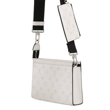 Load image into Gallery viewer, LOUIS VUITTON Gaston Wearable Wallet Taigarama Optical WhiteM30935 Monogram Taiga Leather
