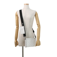 Load image into Gallery viewer, LOUIS VUITTON Gaston Wearable Wallet Taigarama Optical WhiteM30935 Monogram Taiga Leather
