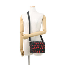 Load image into Gallery viewer, LOUIS VUITTON LV × YK Soft Trunk Wallet Noir/RedM21677 Monogram・Taurillon Infinity Dot
