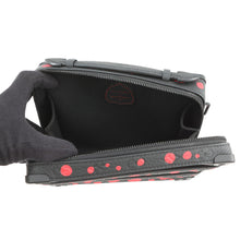 Load image into Gallery viewer, LOUIS VUITTON LV × YK Soft Trunk Wallet Noir/RedM21677 Monogram・Taurillon Infinity Dot
