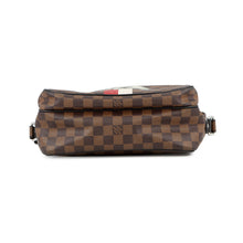 将图像加载到图库查看器中，LOUIS VUITTON Nile/Chapman Brothers Collaboration Dark BrownN42704 Damier Ebene Canvas Size PM
