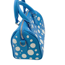 将图像加载到图库查看器中，LOUIS VUITTON LVxYK Speedy Bandouliere Blue/WhiteM46425 Monogram Empreinte Leather Infinity Dot Size 20
